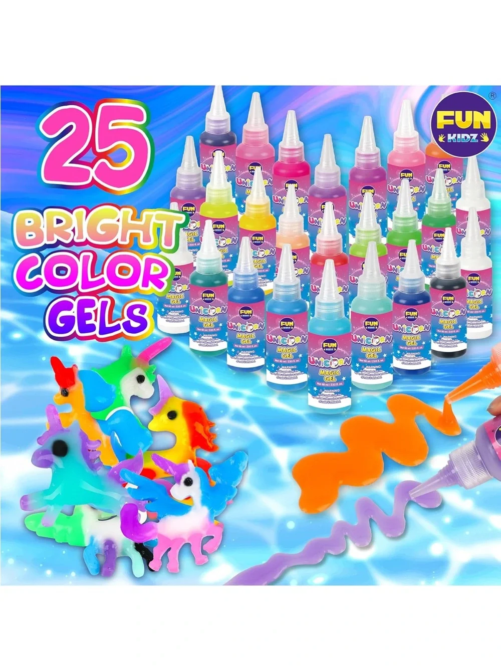 NEW SEALED FUN KIDZ Unicorn Magic Grow Aqua Elves Kids Craft Kit GREAT GIFT